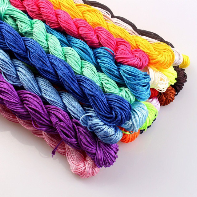 RẺ VÔ ĐỊCH Bó dây đan vòng handmade DIY 0,8mm - PH556 (HOT)