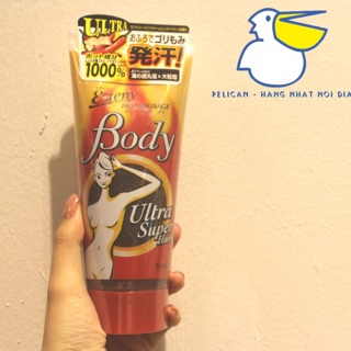 Kem tan mỡ bụng Esteny Hot Body Massage Gel SANA 240g