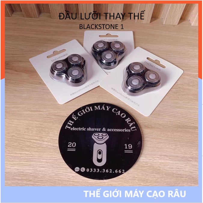 Đầu lưỡi 3D thay thế cho máy cạo râu Enchen BlackStone 1 ,Enchen Warrior- Thegioimaycaorau2019