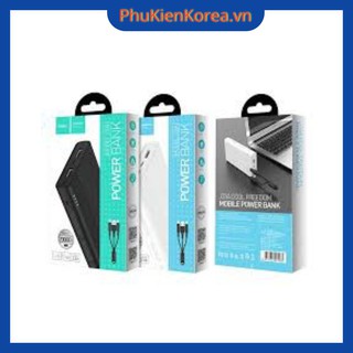 Pin dự phòng hoco j33a 20000 mah - kèm dây cáp sạc iphone / micro usb 2 in 1 ✓ bảo hành toàn quốc