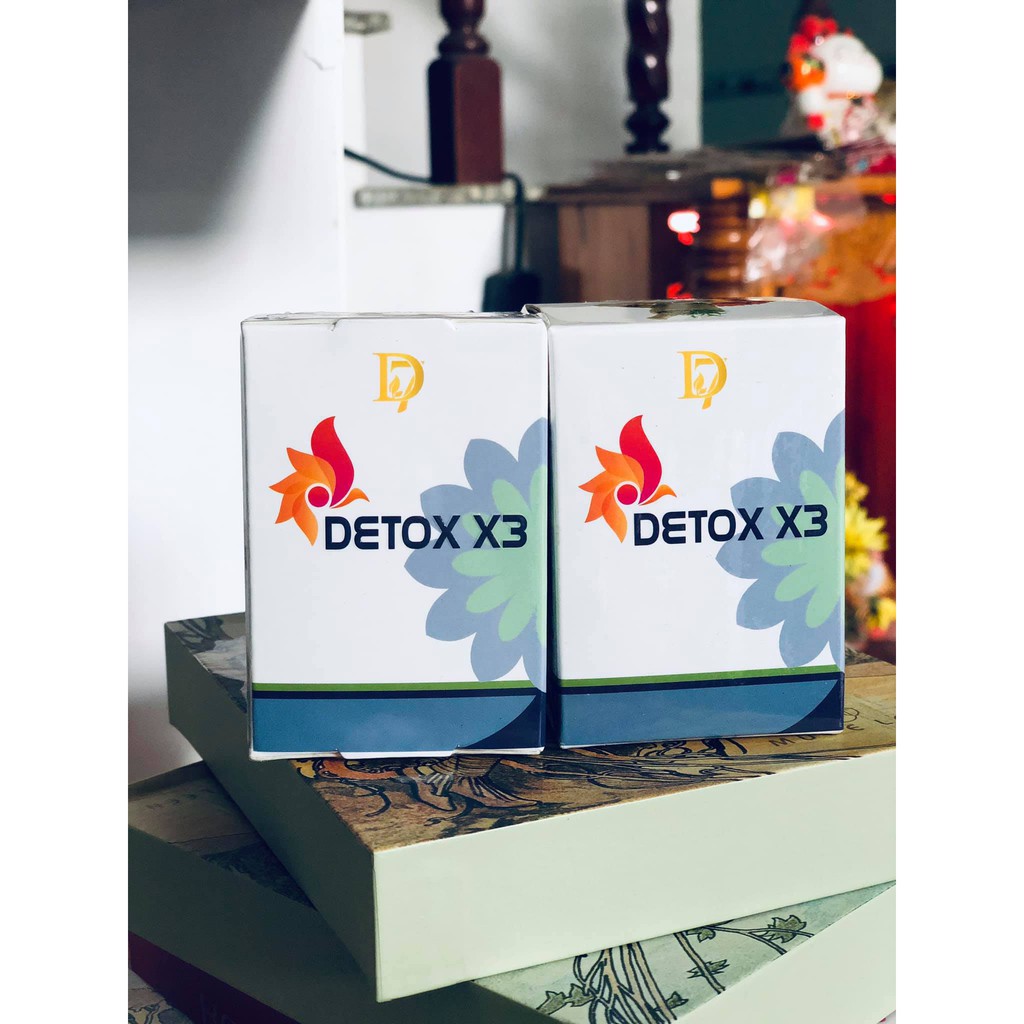 detox x3 - Hộp detox x3 - Giảm mỡ bụng detox x3