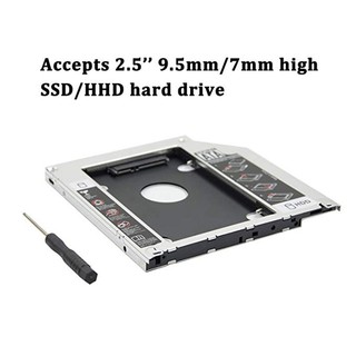 Khay Caddy ổ cứng SATA 2nd HDD HD SSD Caddy