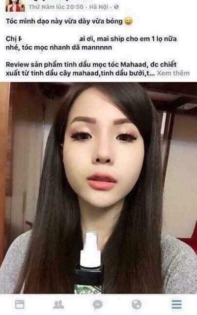 Serum Kích Thích Mọc Tóc Bio Way MAHAAD Lakoocha Herbal Hair and Scalp Condition Serum 120ml - Thái Lan