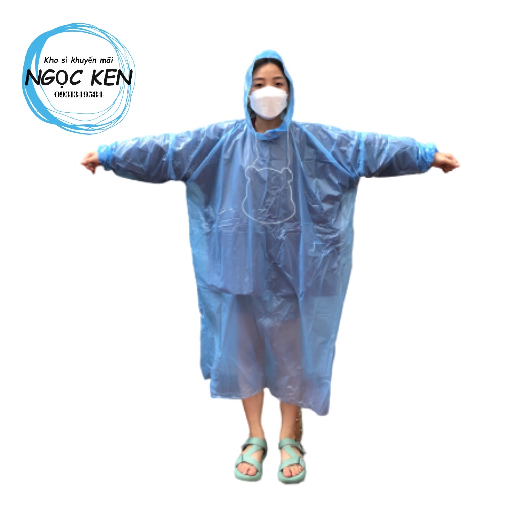 Áo mưa nilon, mưa tiện ích gấp siêu gọn,  – Ngọc Ken Shop