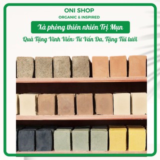Xà phòng mụn lưng,mặt,rôm sẩy..✨FREESHIP TẶNG TÚI LƯỚI✨xà bông thiên nhiên phù hợp rửa mặt và toàn thân handmade-Onishop