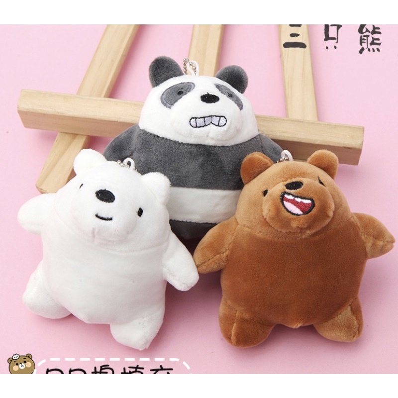 MÓC KHOÁ BÔNG - ba chú gấu