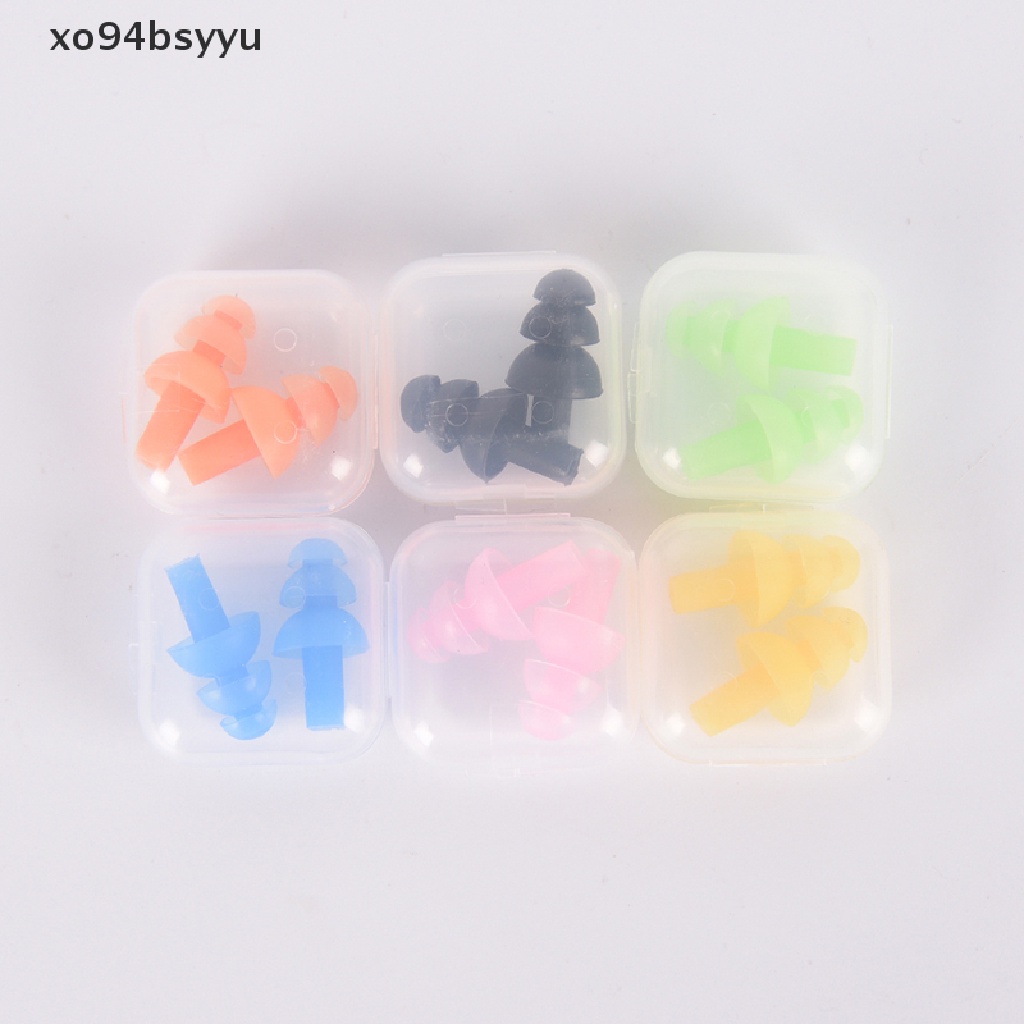 Nút Bịt Tai Bằng Silicon Mềm Chống Tiếng Ồn Có Thể Tái Sử Dụng Xo94Bsyu