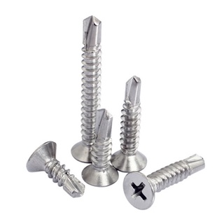 Vít đầu bằng đuôi cá – vít sắt tự khoan đầu bằng 1p5,2p, 2p5, 3p, 4p, 5p