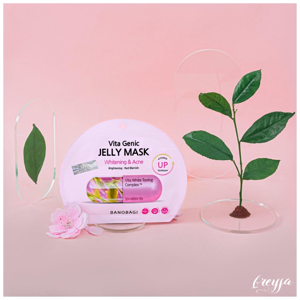 MỘT MIẾNG Mặt Nạ BANOBAGI Mẫu Mới. Mask Dạng Gel Cấp Ẩm Nhanh Chóng,Cấp Đủ Vitamin Cần Thiết Cho Da Dạng Gel, Làm Mát Da