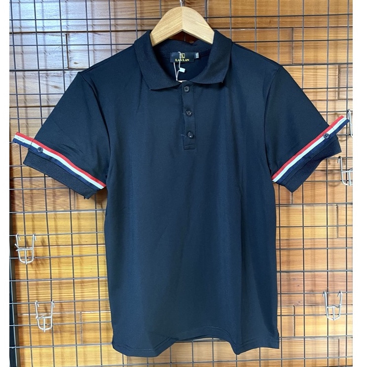 Áo polo nam ngắn tay chất liệu cotton cá sấu 100%