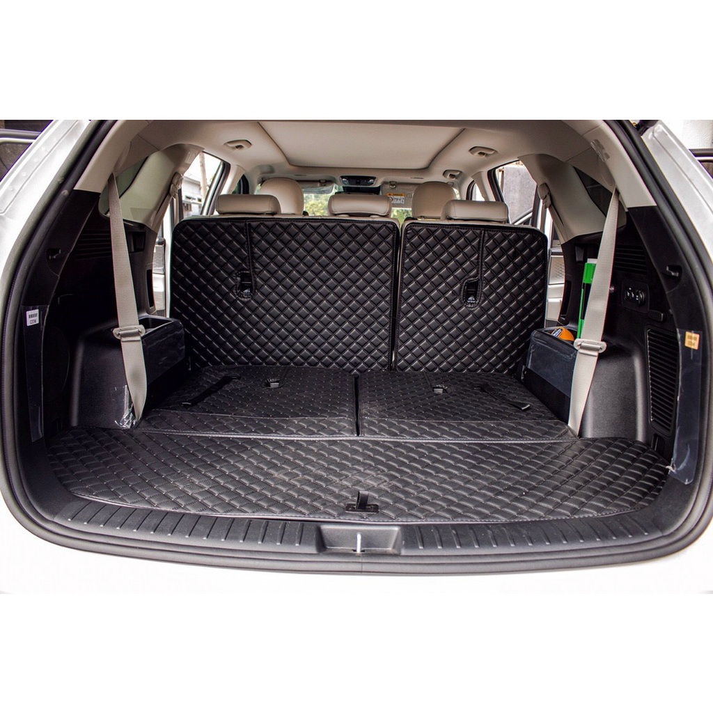 Lót cốp xe Kia Sorento  - Thảm da Pu cao cấp, chống nước, chống xước