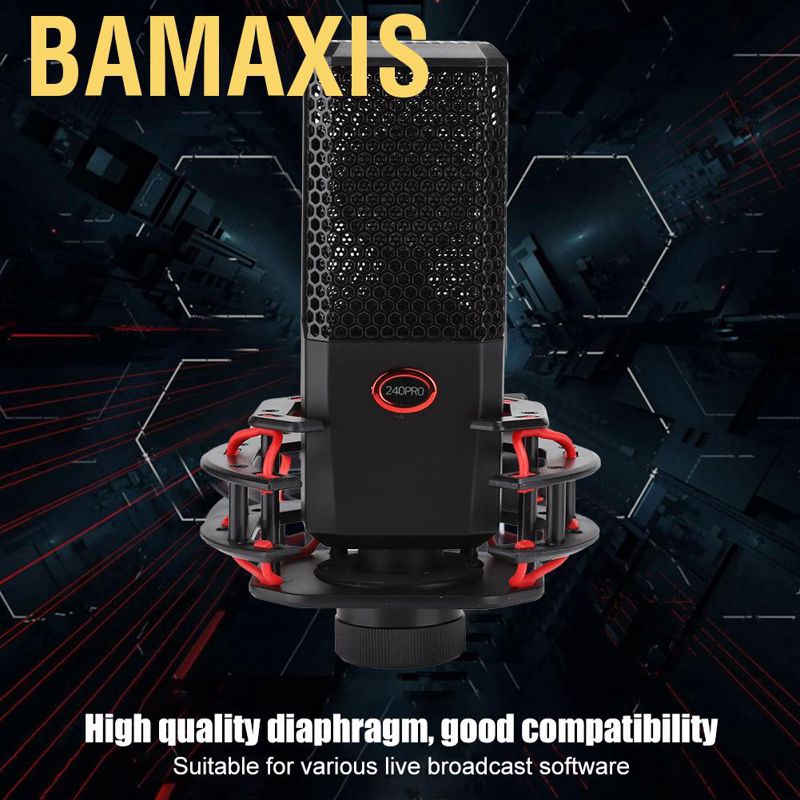 Bộ Micro Thu Âm Bamaxis 420pro 16mm Chất Lượng Cao