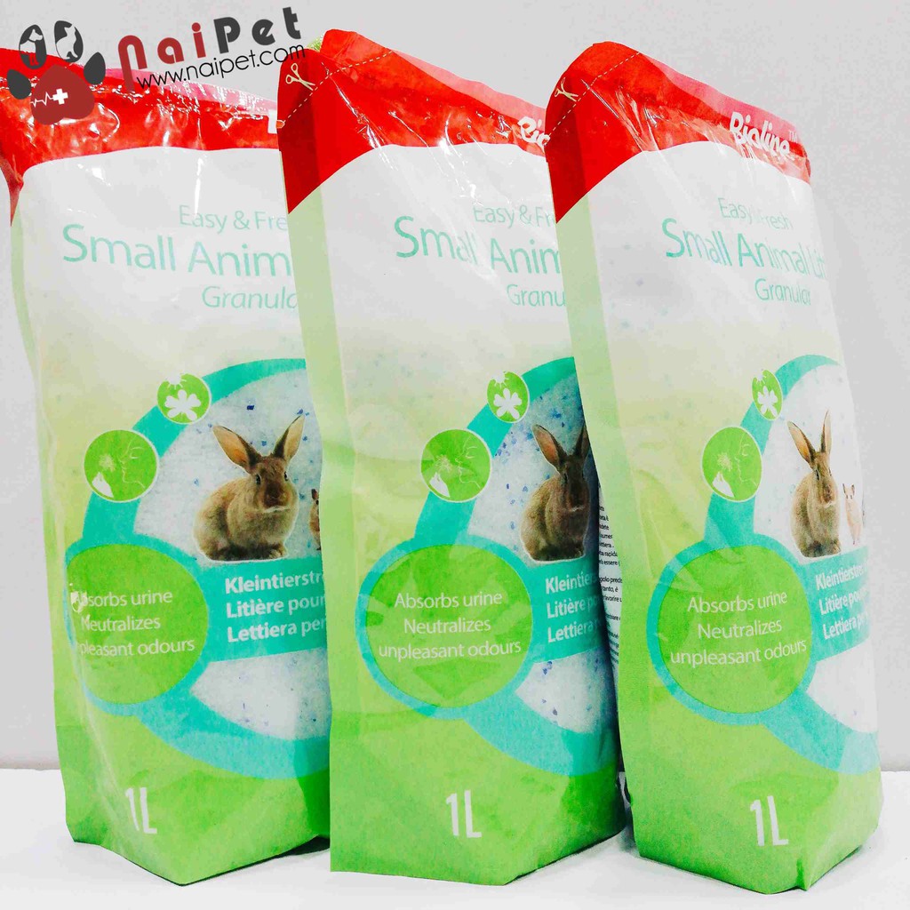 Cát Vệ Sinh Cát Thuỷ Tinh Cho Động Vật Nhỏ Small Animal Litter Bioline Túi 1L