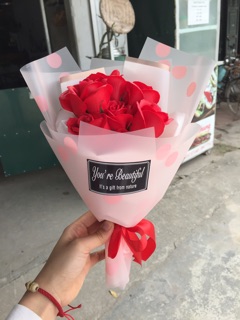 Bó hoa sáp thơm 7 bông