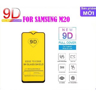 Samsung Galaxy M20 - Kính cường lực 9D Full màn hình Thế Hệ Mới