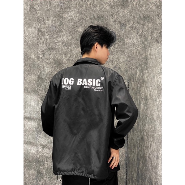 Áo Khoác JOG JACKET Unisex Nam Nữ Form Rộng