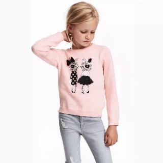 Áo len H&M girl