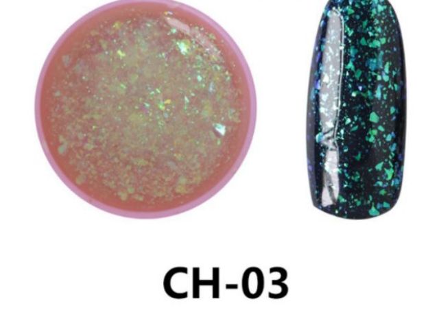 Gel nhũ khổng tước