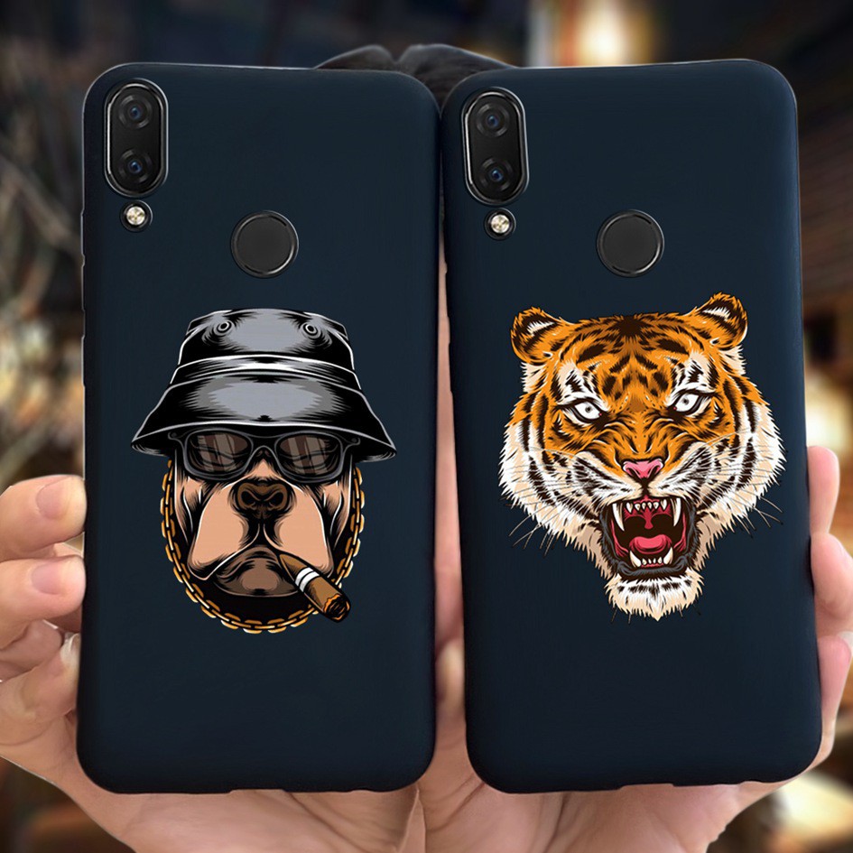 Ốp điện thoại in hình hoạt hình xinh xắn bảo vệ cho Huawei 3i Nova 3i INE-LX1r INE-LX2 Nova3i 6.3 inch