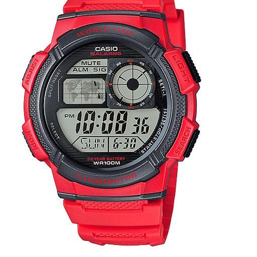 Dây Đeo Cao Su Nhập Khẩu Tốt Nhất Cho Đồng Hồ Casio AE-1000 AE1000 AE 1000 AE-1000W