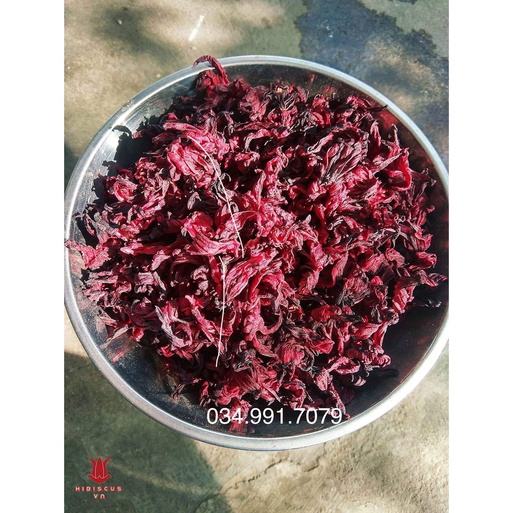 [ Cam kết hàng đẹp ] Trà atiso đỏ, hibiscus, hoa dâm bụt  khô sấy khô tự nhiên thanh nhiệt mùa hè - gói 1kg
