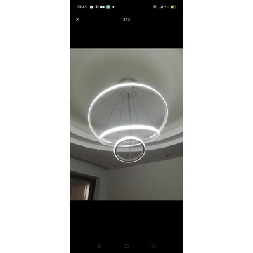 Đèn Thả 3 Vòng trang trí nội thất