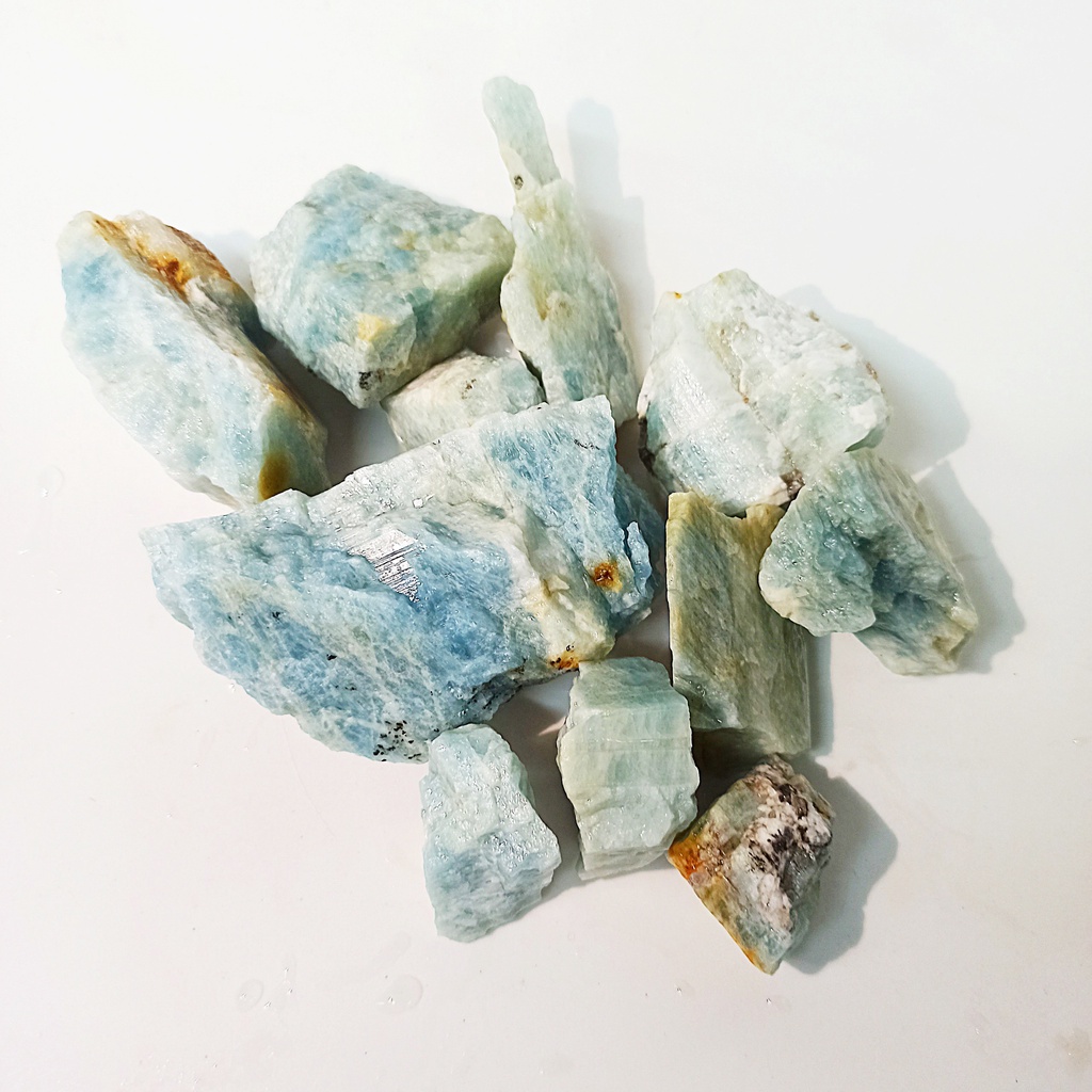 100gr Đá Aquamarine thô Bigsize
