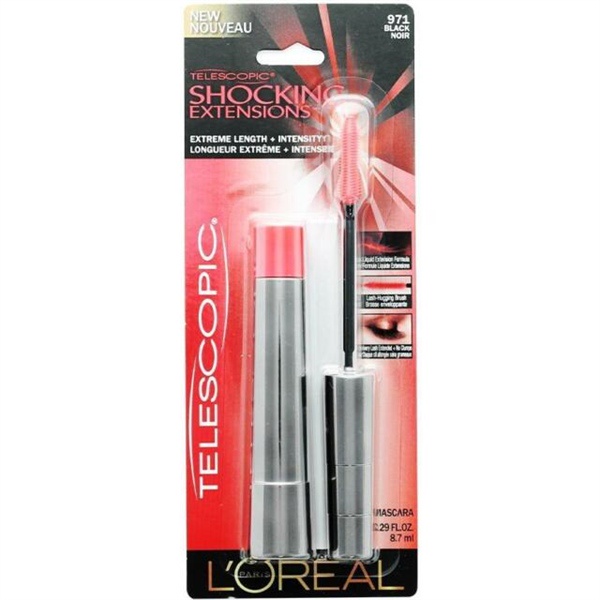 Mascara l'oreal telescopic shocking extensions mascara - 971 Black Noir (Mỹ)