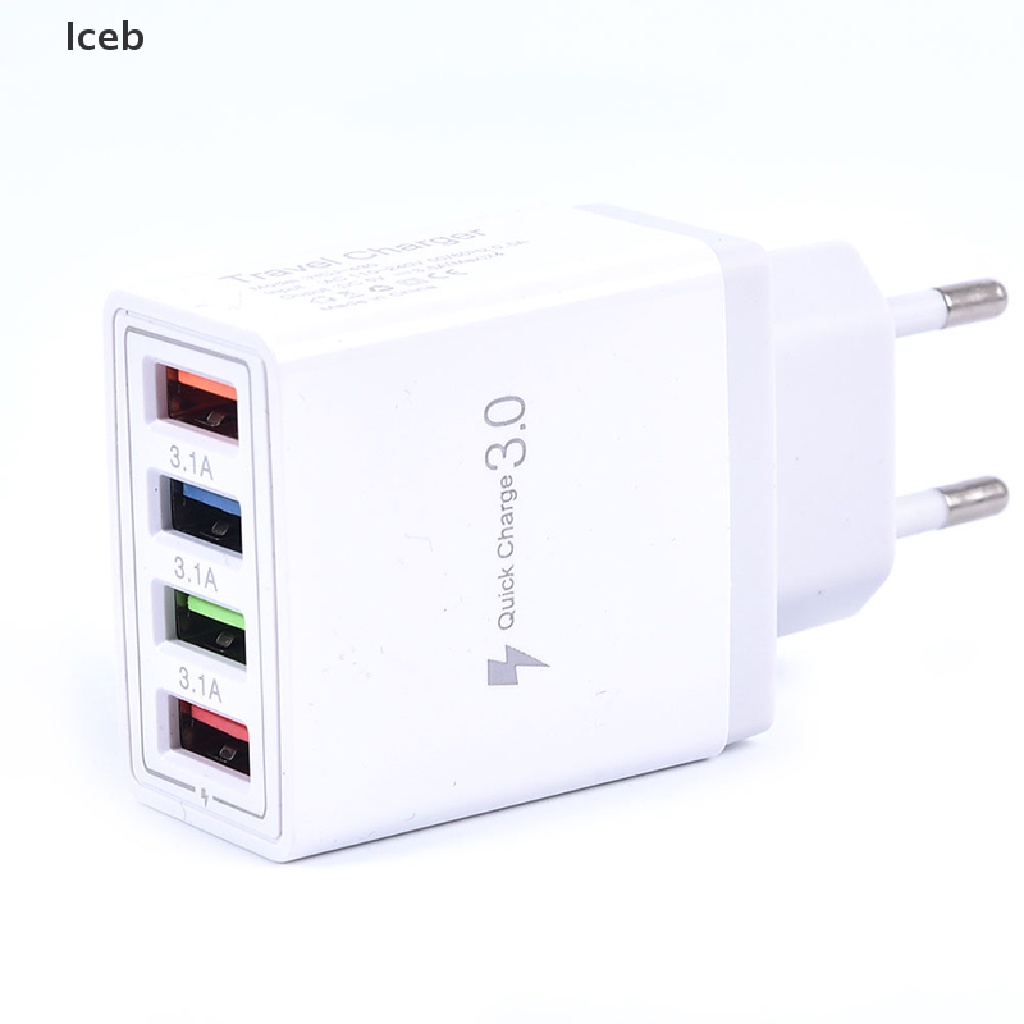 Củ sạc nhanh 4 cổng USB 3.0 5V tiện lợi