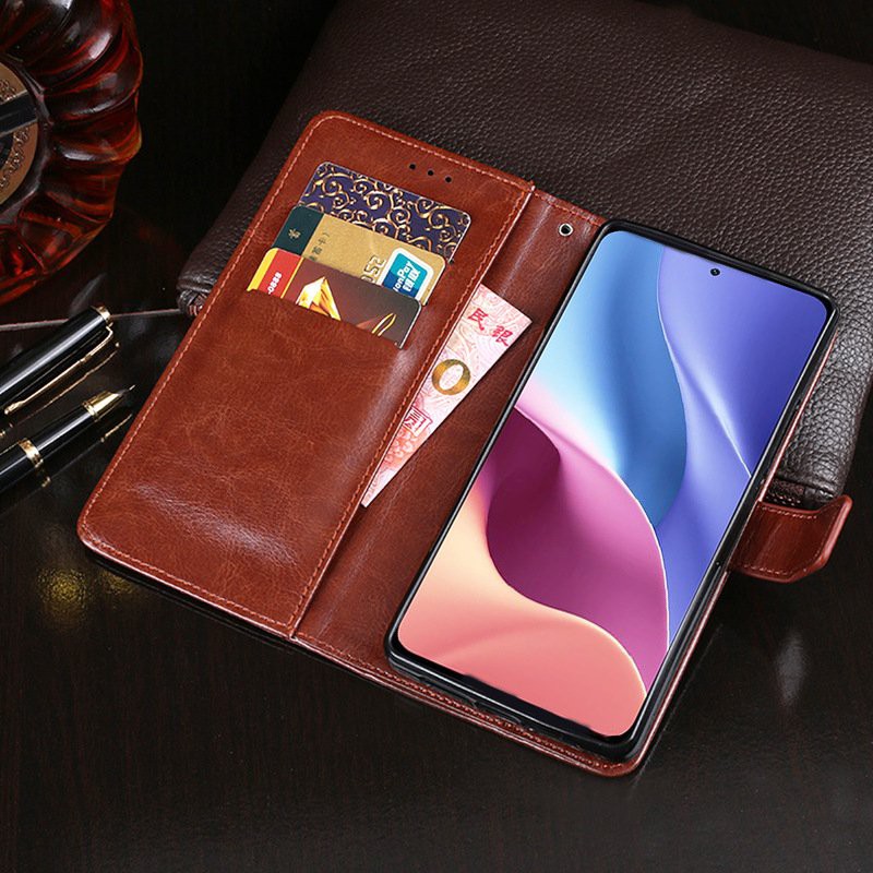 Bao da❤️FREESHIP❤️ Bao da xiaomi mi 11 lite dạng ví nắp lật hai mặt kèm khe để thẻ