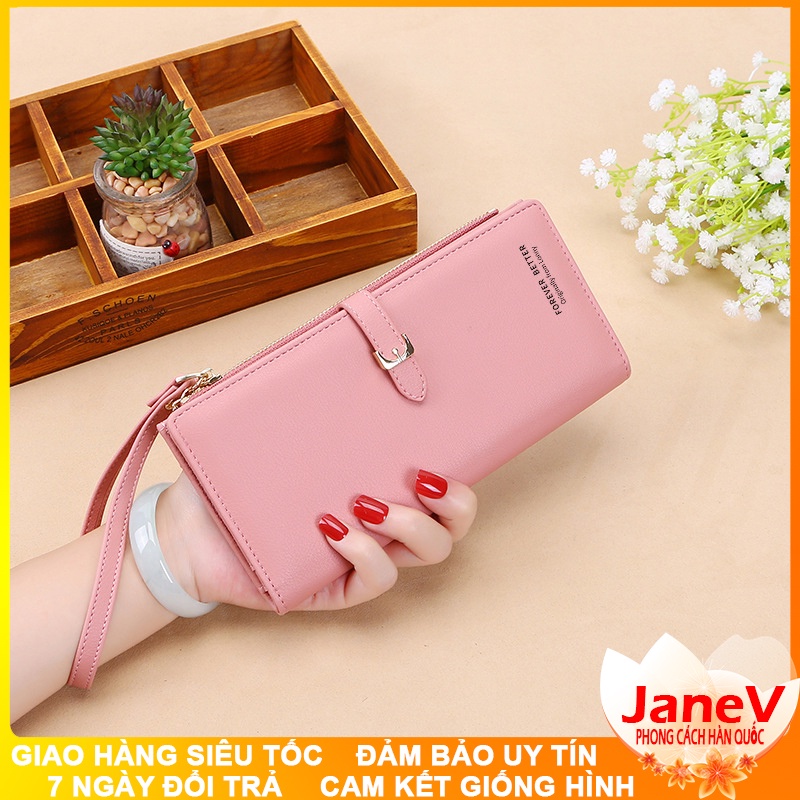 Ví Nữ Dài Cầm Tay Cao Cấp Sang Trọng Phong Cách Hàn Quốc TVNN321