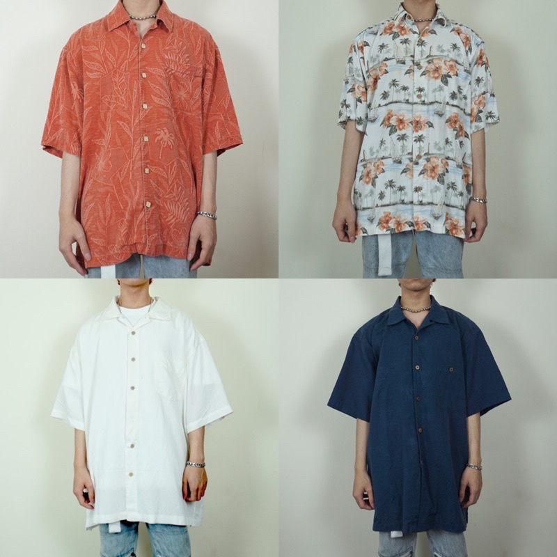 SƠ MI HAWAII 2HAND OVERSIZE UNISEX DÁNG THỤNG PHẦN 2