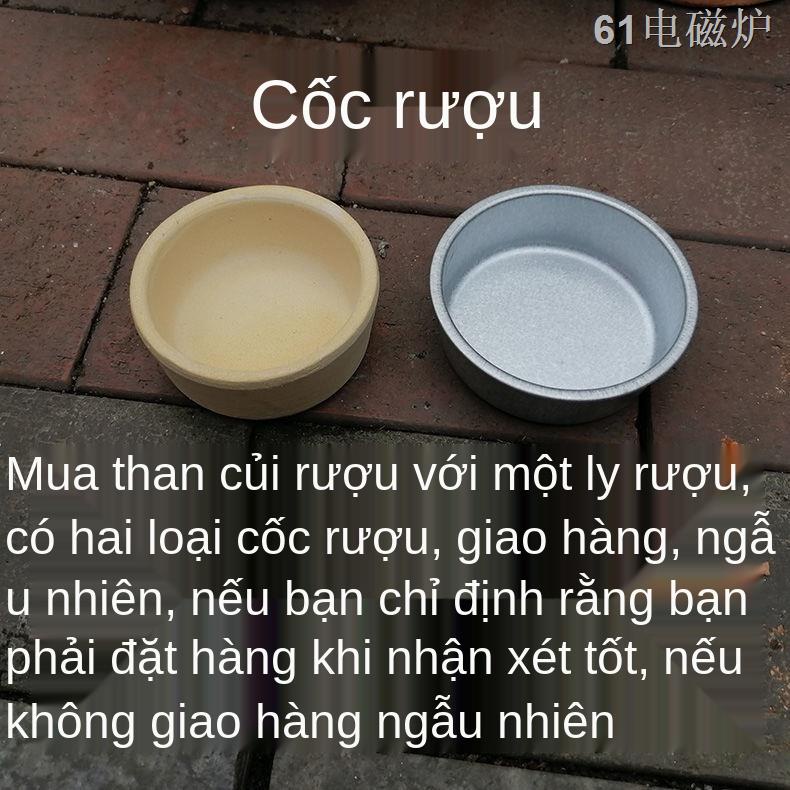 KBếp bùn trắng Minh dũa bếp than phụ bếp nướng đĩa nướng nhỏ bếp đất nung lẩu đế bếp than