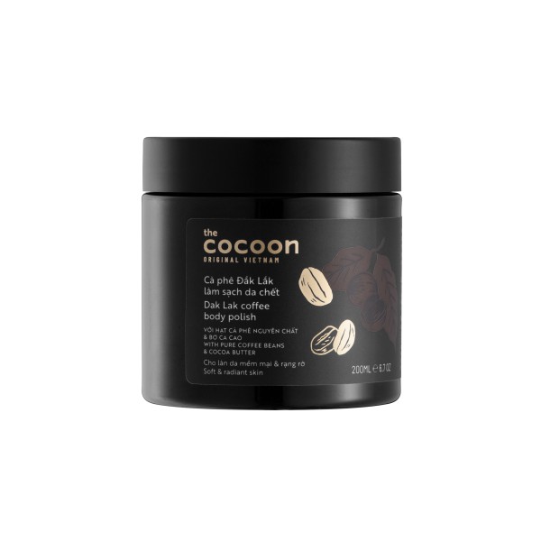 Cà phê Đắk lắk làm sạch da chết COCOON 200ml