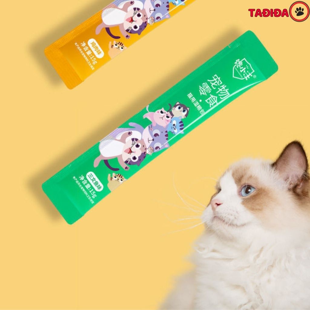 Súp thưởng cho Mèo Ciao dinh dưỡng , Thức ăn cho Mèo bổ sung dưỡng chất - Tadida Pet