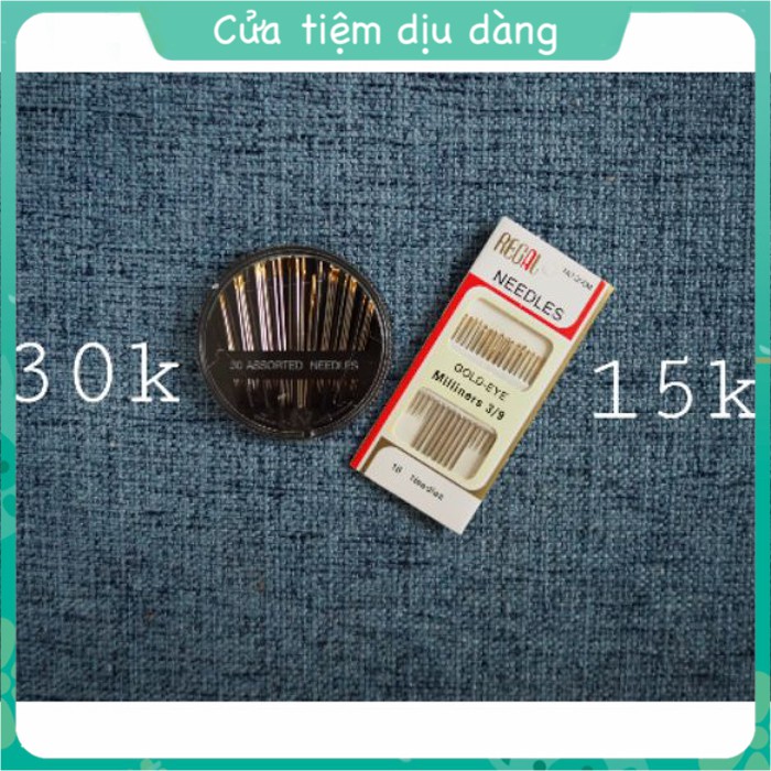 Set 16 mũi kim khâu quần áo nhiều size chuyên dụng