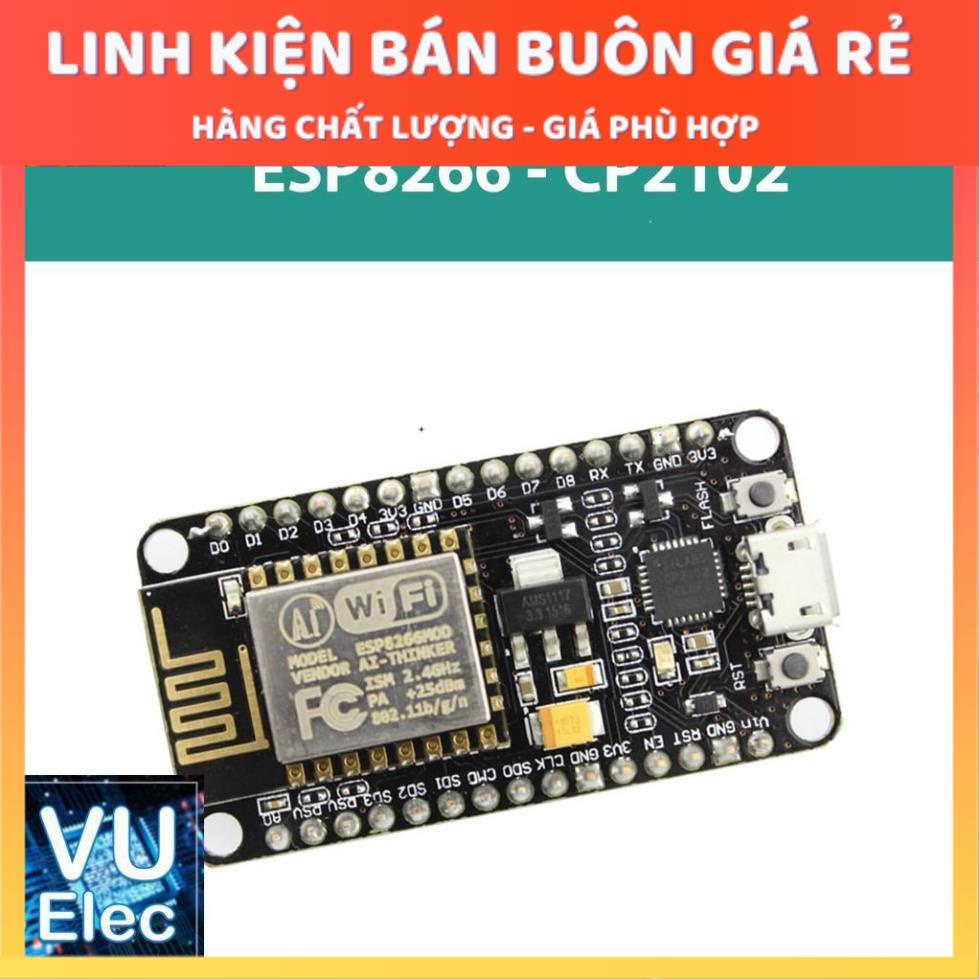 Kit RF Thu Phát Wifi ESP8266 NodeMCU Lua CP2102