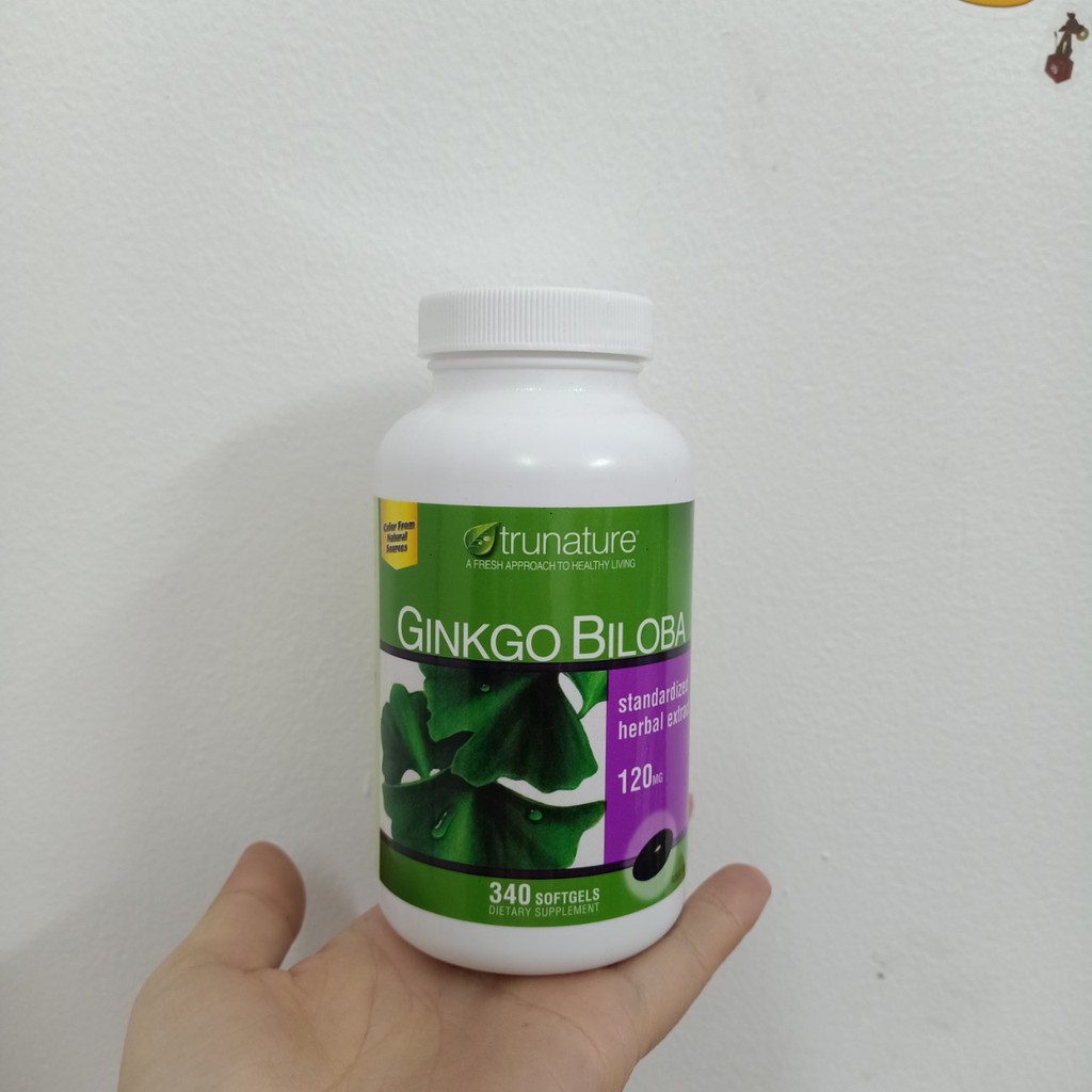 viên uống ginko biloba trunature 340 viên