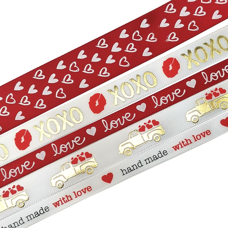 Cuộn Dây Ruy Băng 10Mm/25mm/15mm (10 Yards) Dùng Để Gói Quà