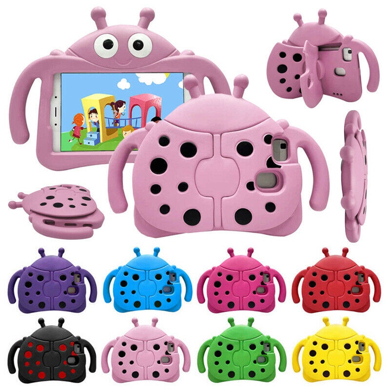 Ốp Máy Tính Bảng Chống Sốc Tích Hợp Giá Đỡ Và Tay Cầm Dành Cho Huawei MediaPad M3 Ltie 8.0/T3 8.0/M3