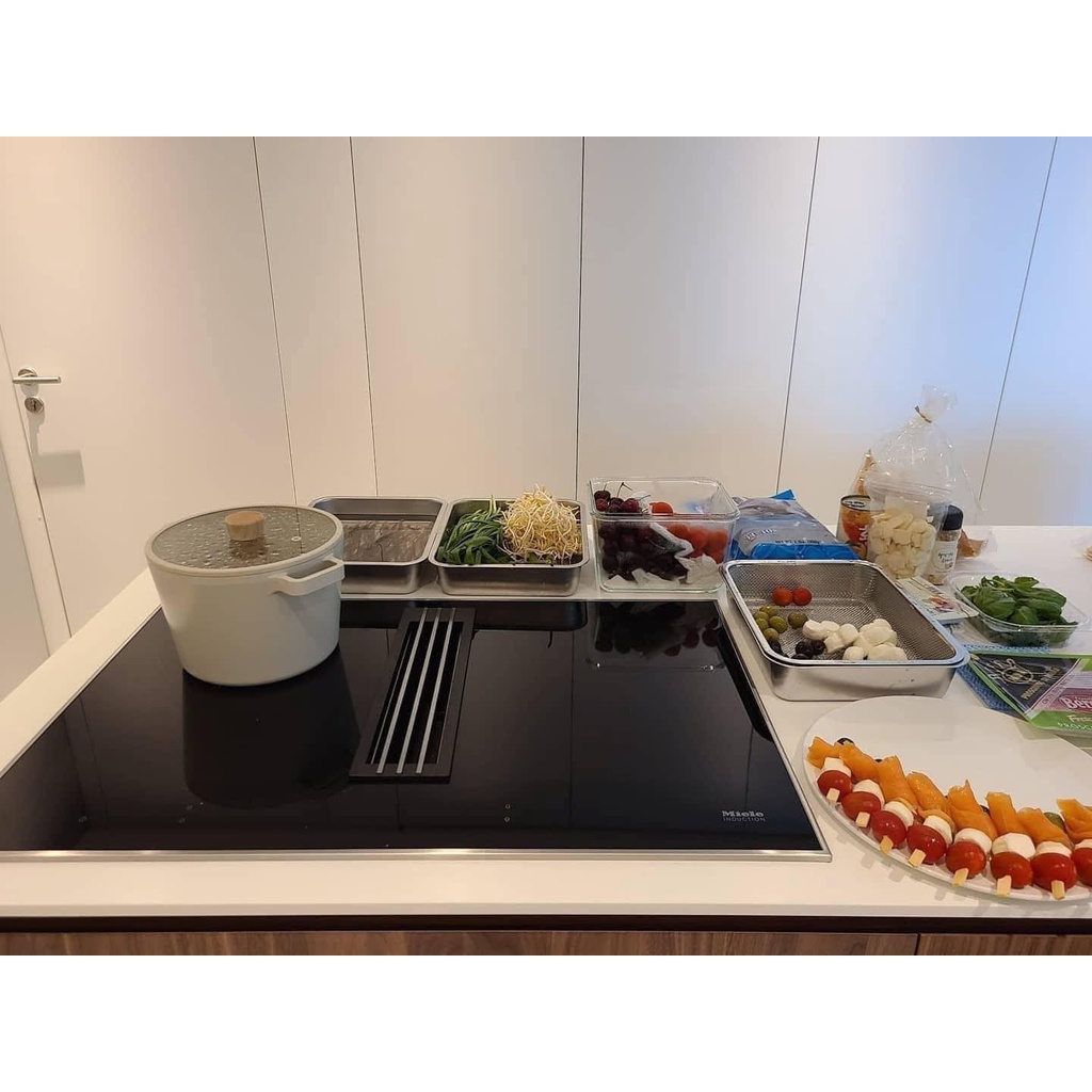 Bếp Từ Kết Hợp Hút Mùi Miele KMDA 7634 FL