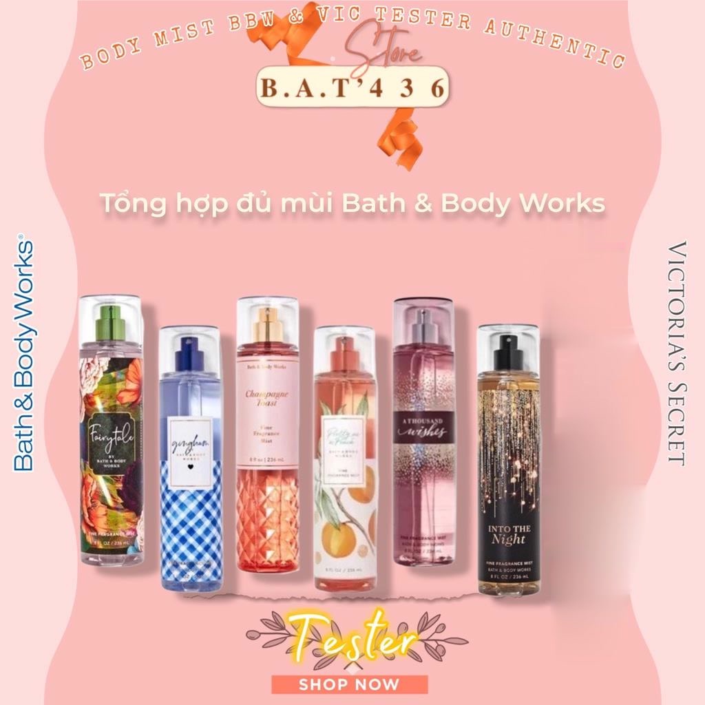 ⚜BAT436⚜ (10ml) Xịt thơm toàn thân bodymist Bath & Body Works