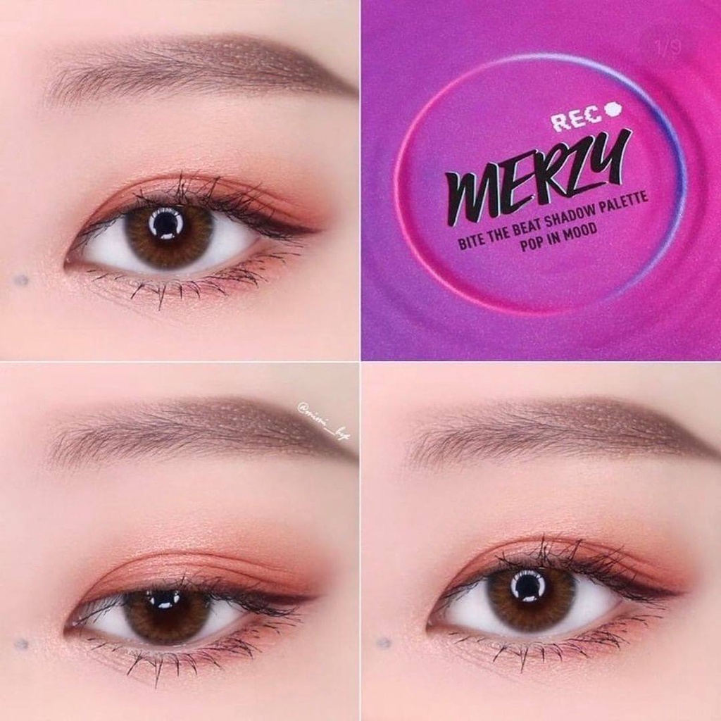 PHẤN MẮT MERZY BITE THE BEAT SHADOW PALETTE POP IN MOOD CHÍNH HÃNG - 9916