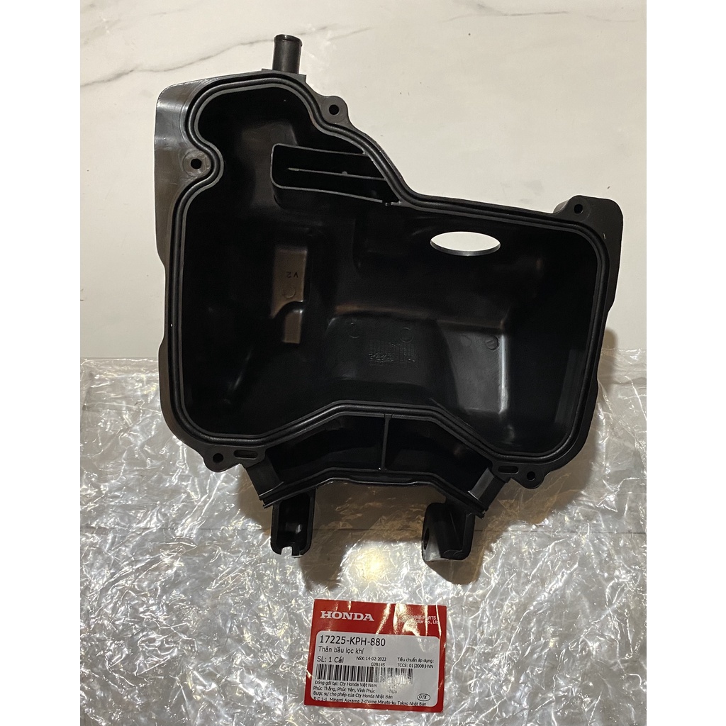 Thân bầu lọc khí - bô e HONDA WAVE A100, S100, RS100.