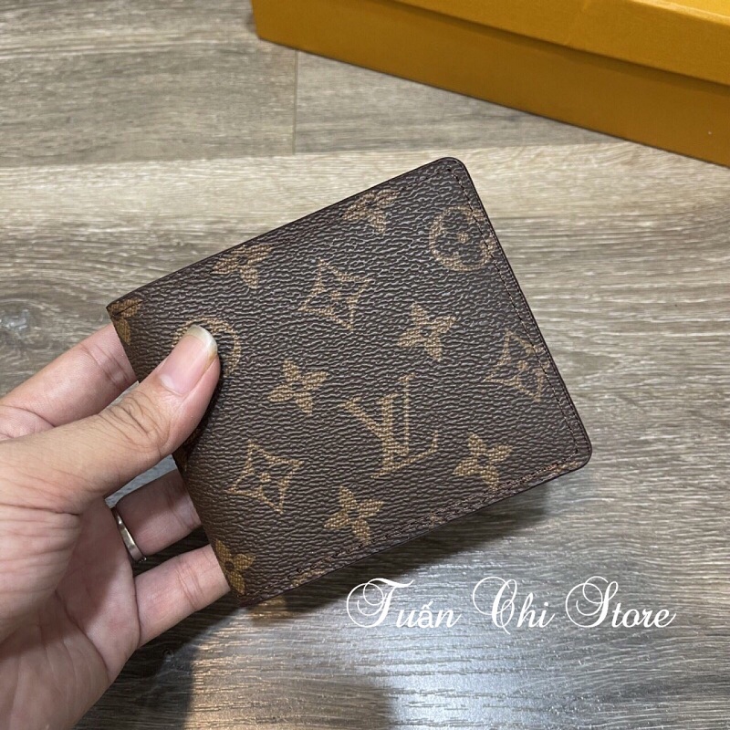 Ví Nam LV 𝑭𝑼𝑳𝑳𝑩𝑶𝑿 Ví Da Nam Dáng Ngang Siêu Đẹp Tặng Kèm Hộp Nam Châm Hãng Sang Trọng, Hàng Loại 1 Ảnh Thật