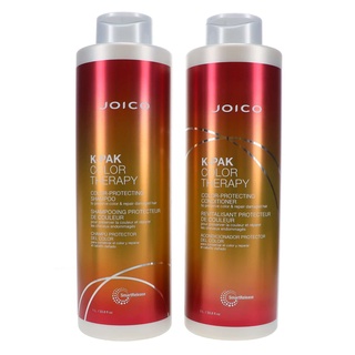Cặp dầu gội xả giữ màu tóc nhuộm Joico K-Pak Color Therapy 1000mlx2