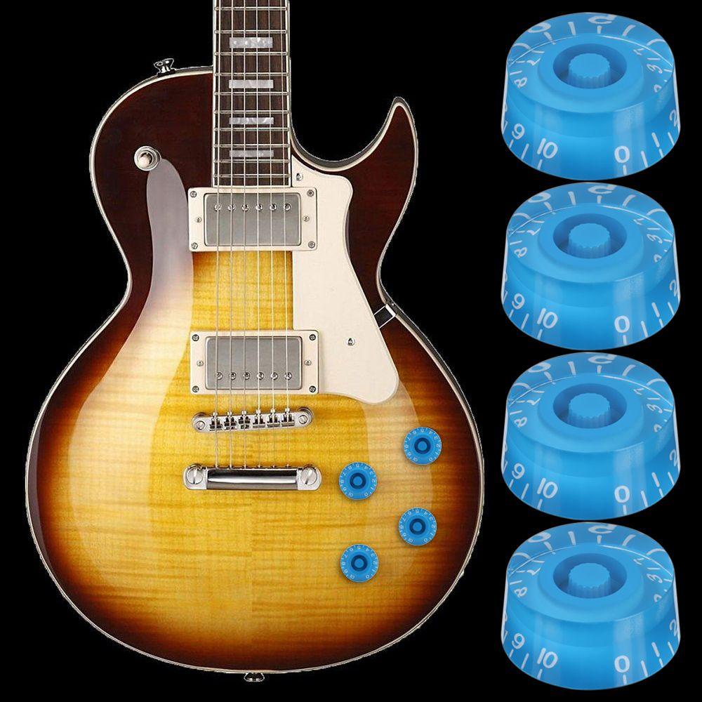 Núm Vặn Điều Chỉnh Âm Lượng Thay Thế Bằng Nhựa Cho Đàn Guitar Bass Les Paul LP