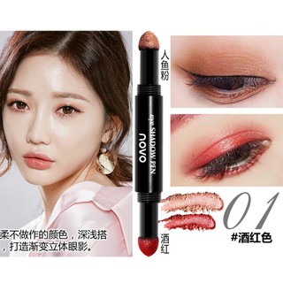 Phấn mắt 2 đầu NOVO
