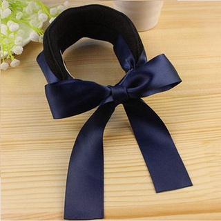 Dụng cụ búi tóc nơ lụa dễ thương PKT11 - Xanh dương