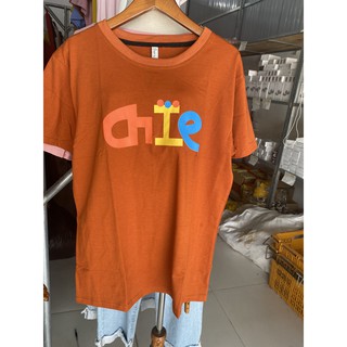 Áo thun croptop theu chư